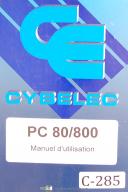 Cybelec-Cybelec PC 80/800, Manuel D\'Utilisation, French, Programming Manual Year (1996)-PC 80/800-PC 80/800/900-PC 80/800/900/9000-01